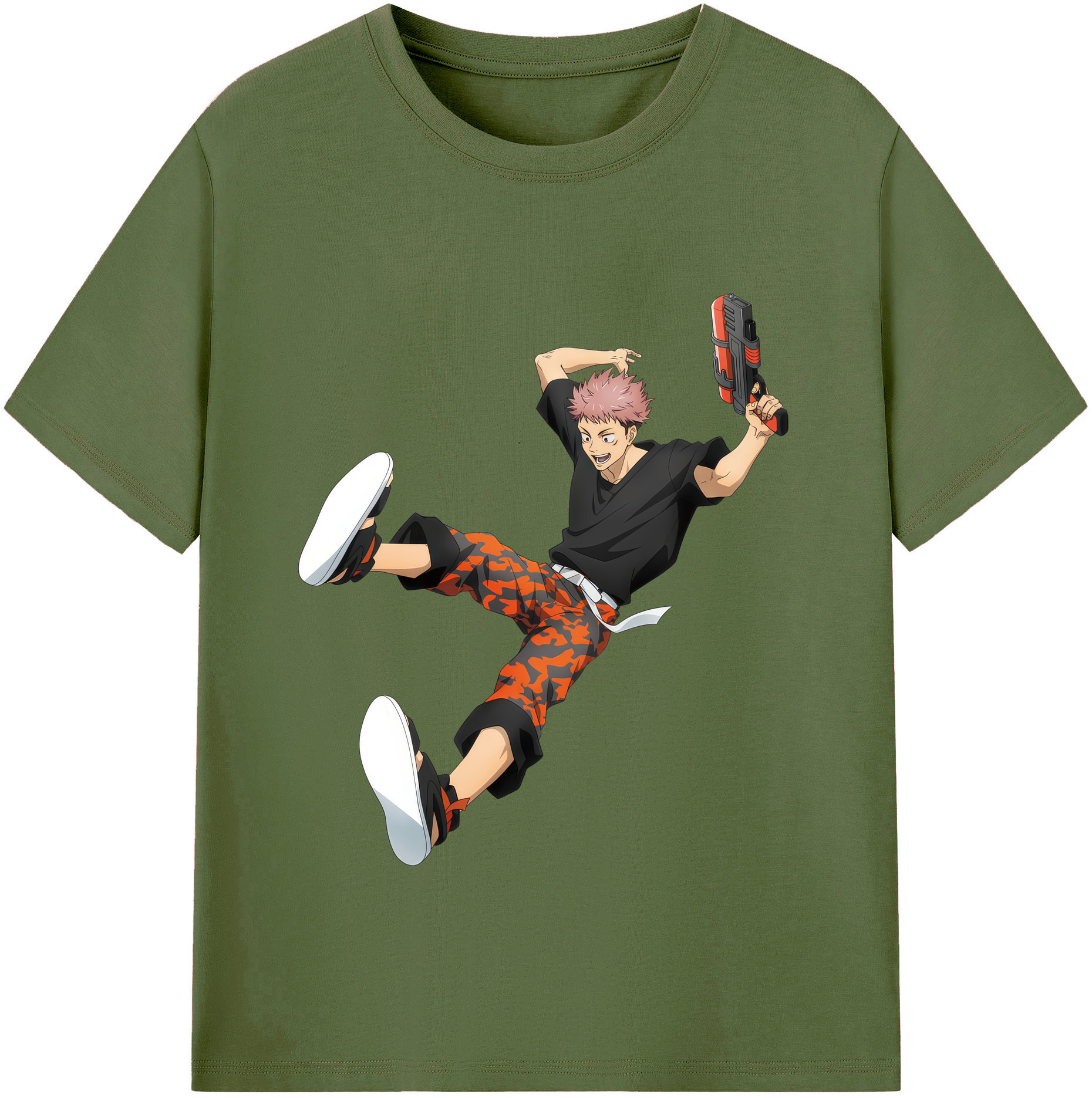 （画像用） 呪術廻戦 Jujutsu Kaisen 綿100％半袖Tシャツ（フロントプリント）